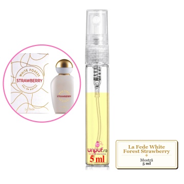 Mostra fiola din Parfumul La Fede White Forest Strawberry, decant sticla cu pulverizator - Img 4