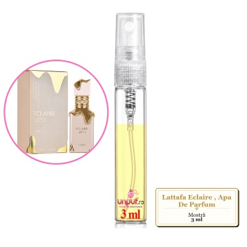 Mostra fiola din Parfumul Lattafa Eclaire, Apa De Parfum, decant sticla cu pulverizator - Img 3