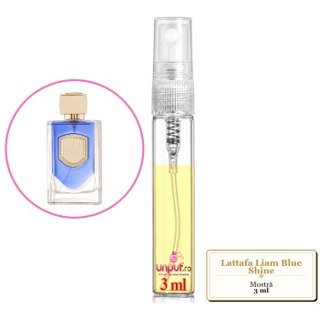 Mostra fiola din Parfumul Lattafa Liam Blue Shine, decant sticla cu pulverizator - Img 3