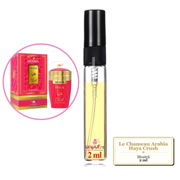 Mostra fiola din Parfumul Le Chameau Arabia Haya Crush, decant sticla cu pulverizator - Img 2