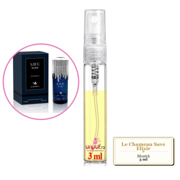 Mostra fiola din Parfumul Le Chameau Save Elixir, decant sticla cu pulverizator - Img 3