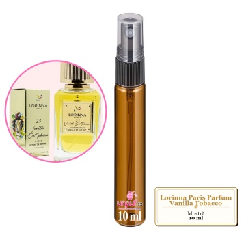 Mostra fiola din Parfumul Lorinna Paris Vanilla Tobacco, decant sticla cu pulverizator - Img 4