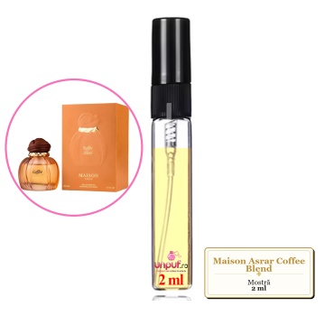 Mostra fiola din Parfumul Maison Asrar Coffee Blend, decant sticla cu pulverizator - Img 2