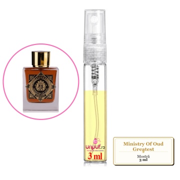 Mostra fiola din Parfumul Ministry Of Oud Greatest, decant sticla cu pulverizator - Img 3