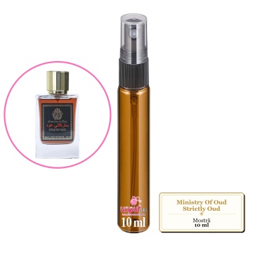 Mostra fiola din Parfumul Ministry Of Oud Strictly Oud, decant sticla cu pulverizator