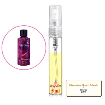 Mostra fiola din Parfumul Monster Rose Musk, decant sticla cu pulverizator - Img 4