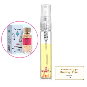 Mostra fiola din Parfumul Parfumat 740 Brazilian Plum, decant sticla cu pulverizator - Img 2