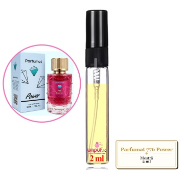 Mostra fiola din Parfumul Parfumat 776 Power, decant sticla cu pulverizator