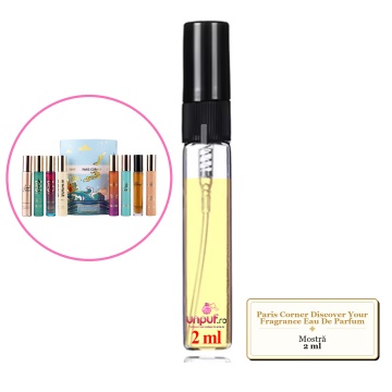 Mostra fiola din Parfumul Paris Corner Discover Your Fragrance Eau De Parfum, decant sticla cu pulverizator