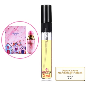Mostra fiola din Parfumul Paris Corner Marshmallow Blush, decant sticla cu pulverizator