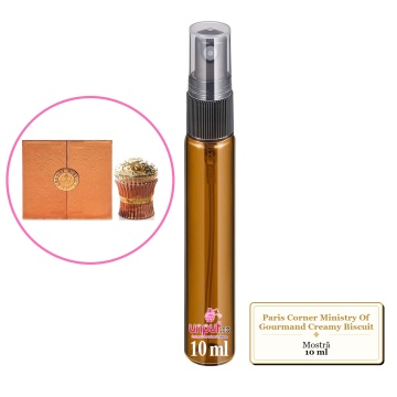 Mostra fiola din Parfumul Paris Corner Ministry Of Gourmand Creamy Biscuit, decant sticla cu pulverizator