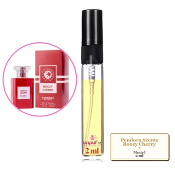 Mostra fiola din Parfumul Pendora Scents Boozy Cherry, decant sticla cu pulverizator - Img 2