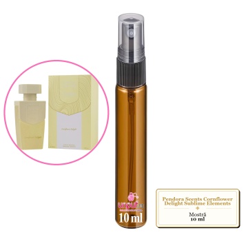 Mostra fiola din Parfumul Pendora Scents Cornflower Delight Sublime Elements, decant sticla cu pulverizator - Img 3