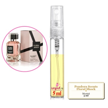 Mostra fiola din Parfumul Pendora Scents Floral Shock, decant sticla cu pulverizator - Img 4