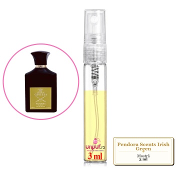 Mostra fiola din Parfumul Pendora Scents Irish Green, decant sticla cu pulverizator - Img 3