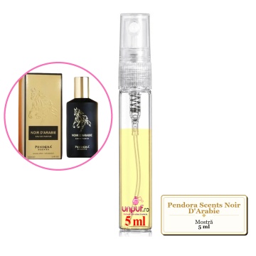 Mostra fiola din Parfumul Pendora Scents Noir D'Arabie, decant sticla cu pulverizator - Img 4