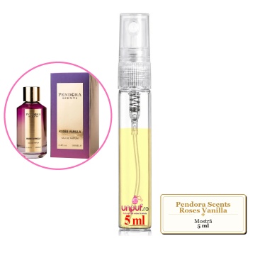 Mostra fiola din Parfumul Pendora Scents Roses Vanilla, decant sticla cu pulverizator - Img 4