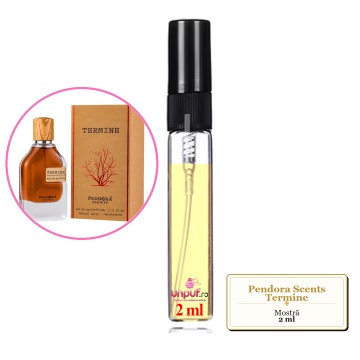 Mostra fiola din Parfumul Pendora Scents Termine, decant sticla cu pulverizator - Img 2