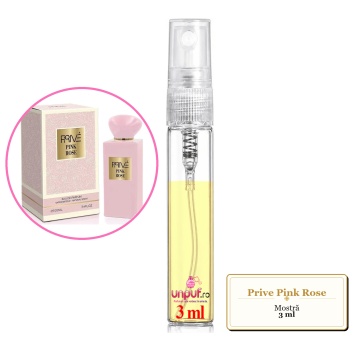Mostra fiola din Parfumul Prive Pink Rose, decant sticla cu pulverizator - Img 3