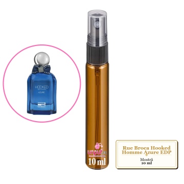 Mostra Fiola Din Parfumul Rue Broca Hooked Homme Azure Eau De Parfum, Decant Sticla Cu Pulverizator - Img 4