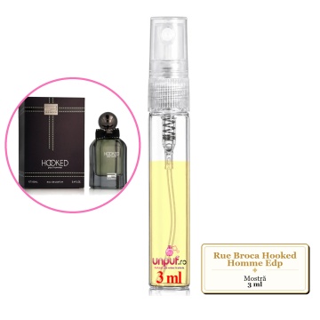 Mostra fiola din Parfumul Rue Broca Hooked Homme Edp, decant sticla cu pulverizator - Img 3