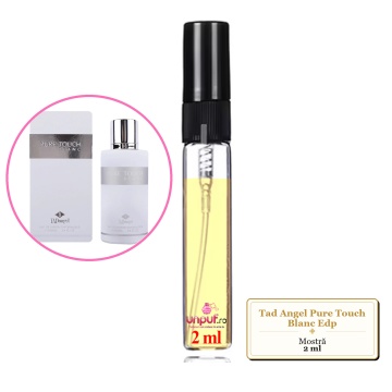 Mostra fiola din Parfumul Tad Angel Pure Touch Blanc Edp, decant sticla cu pulverizator - Img 1