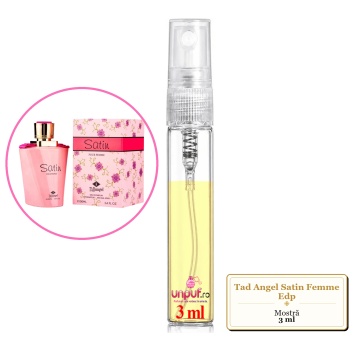Mostra fiola din Parfumul Tad Angel Satin Femme Edp, decant sticla cu pulverizator - Img 3
