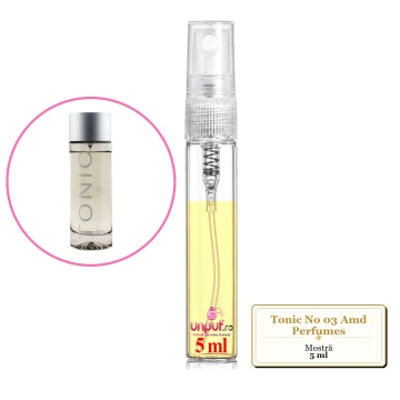 Mostra fiola din Tonic No 03 Amd Perfumes, decant sticla cu pulverizator - Img 3