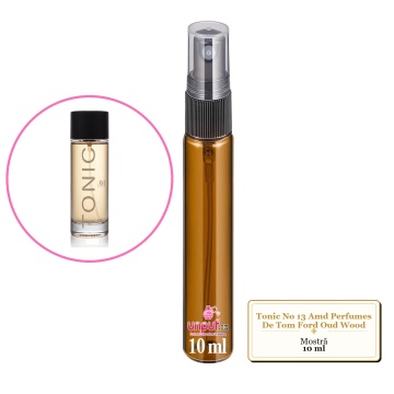 Mostra fiola din Tonic No 13 Amd Perfumes De Tom Ford Oud Wood, decant sticla cu pulverizator - Img 4