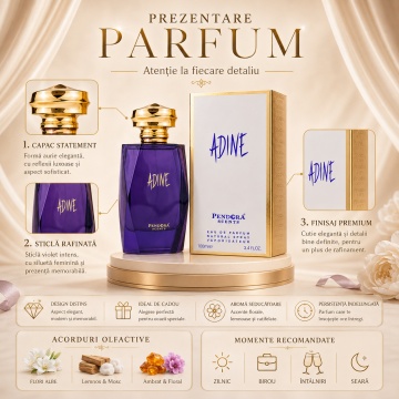 Parfum Adine Pendora Scents 100 ml, Apa De Parfum, Femei - Img 2