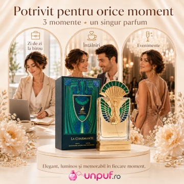 Parfum Alhambra La Charmante 100 ml, parfum arăbesc, edp, Unisex, Damă, Bărbat - Img 6