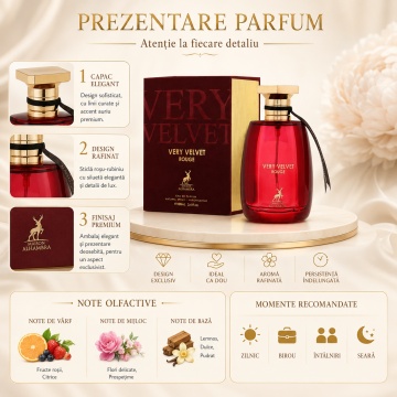 Parfum Alhambra Very Velvet Rouge 100 ml - Img 3