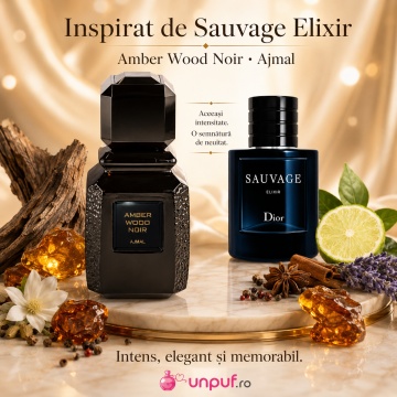 Parfum Arăbesc Ajmal Amber Wood Noir 100 ml, Damă, edp - Img 8