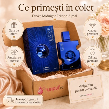 Parfum Arăbesc Ajmal Evoke Midnight Ed. Him 90 ml, Damă, edp - Img 3
