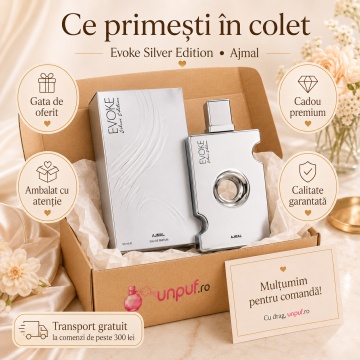 Parfum Arăbesc Ajmal Evoke Silver Ed. Him 90 ml, Damă, edp - Img 4