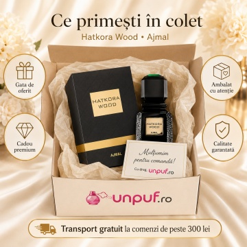 Parfum Arăbesc Ajmal Hatkora Wood 50 ml, Damă, edp - Img 4