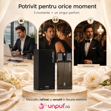 Parfum Arăbesc Ajmal Kuro 90 ml, Damă, edp - Img 6