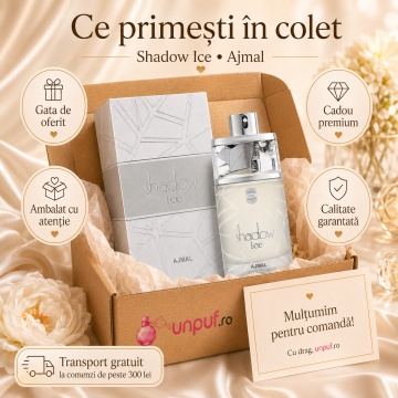 Parfum Arăbesc Ajmal Shadow Ice Eau De Parfum 75 ml, Damă, edp - Img 4