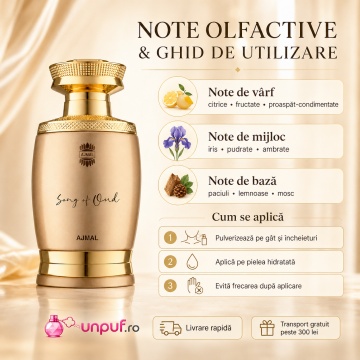 Parfum Arăbesc Ajmal Song Of Oud 75 ml, Damă, edp - Img 9