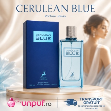 Parfum Arăbesc Alhambra Cerulean Blue Maison Alhambra 100 ml, Apă de Parfum Unisex, Damă și Bărbat, Aromă Acvatic Proaspătă, Inspirat Cool Water Wave - Img 10