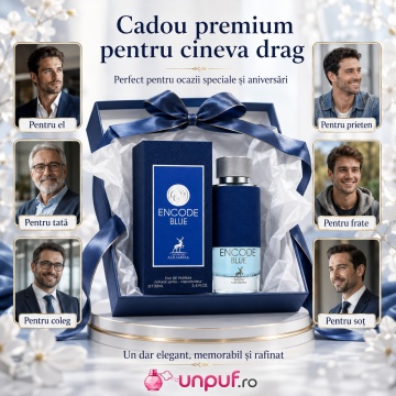Parfum Arăbesc Alhambra Encode Blue Maison Alhambra 100 ml, Apă de Parfum Bărbați, Aromă Acvatic Proaspătă, Inspirat Explorer Ultra Blue - Img 7