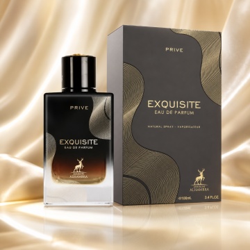 Parfum Arăbesc Alhambra Exquisite Prive Maison Alhambra 100 ml, Apă de Parfum Bărbați, Aromă Oriental Modernă, Inspirat Reserve Privee
