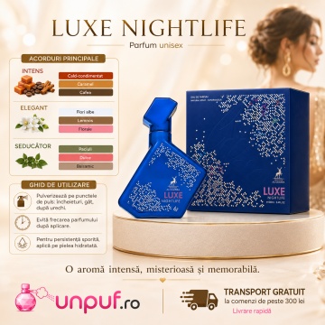 Parfum Arăbesc Alhambra Luxe Nightlife Maison Alhambra 100 ml, Apă de Parfum Bărbați, Aromă Oriental Ambrată, Inspirat New York Nights - Img 9