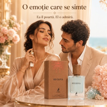 Parfum Arăbesc Alhambra Megara Maison Alhambra 50 ml, Apă de Parfum Unisex, Damă și Bărbat, Aromă Oriental Modernă, Inspirat Megamare - Img 5
