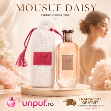 Parfum Arăbesc Ard Al Zaafaran Mousuf Daisy 100 ml, Apă de Parfum Damă, Inspirat Daisy Eau So Fresh Delight, Aromă Floral Fructată Fresh cu Bergamotă, Condimente, Șofran, Iasomie, Lemn de Santal, Trandafir, Oud, Ambră, Mosc și Vanilie - Img 10