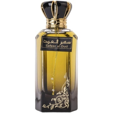 Parfum Arăbesc Ard Al Zaafaran Safeer Al Oud 100 ml, Apă de Parfum Unisex, Damă și Bărbat, Inspirat Black Aoud, Aromă Oriental Oud Lemnoasă cu Bergamotă, Piper Roz, Șofran, Lemn de Santal, Tămâie, Trandafir, Oud, Patchouli, Ambră și Mosc - Img 12