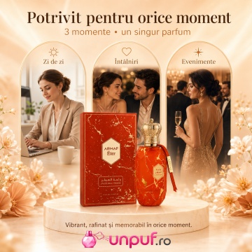 Parfum Arăbesc Armaf Eter Parfum Oasis 100 ml, Apă de Parfum Unisex Damă și Bărbat, Aromă Fresh, Fructată, Dulce și Rafinată Inspirată de Erba Pura - Img 6