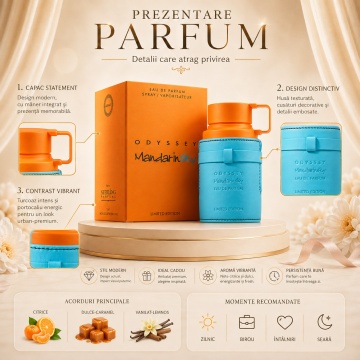 Parfum Arăbesc Armaf Odyssey Mandarin Sky Eau De Parfum 200 Ml - Img 3