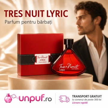 Parfum Arăbesc Armaf Tres Nuit Lyric 100 ml, Apă de Parfum Bărbat, Aromă Aromatic Verde, Fresh, Acvatică și Elegantă, Inspirată de Gio Profondo - Img 10