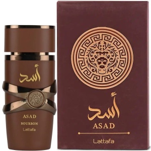 Parfum Arăbesc Asad Bourbon Lattafa 100 ml, Apă de Parfum Bărbat, Aromă Oriental Condimentată cu Lavandă, Piper Roz, Prună, Cacao, Davana, Nucșoară, Bourbon, Ambră, Vanilie și Vetiver - Img 12